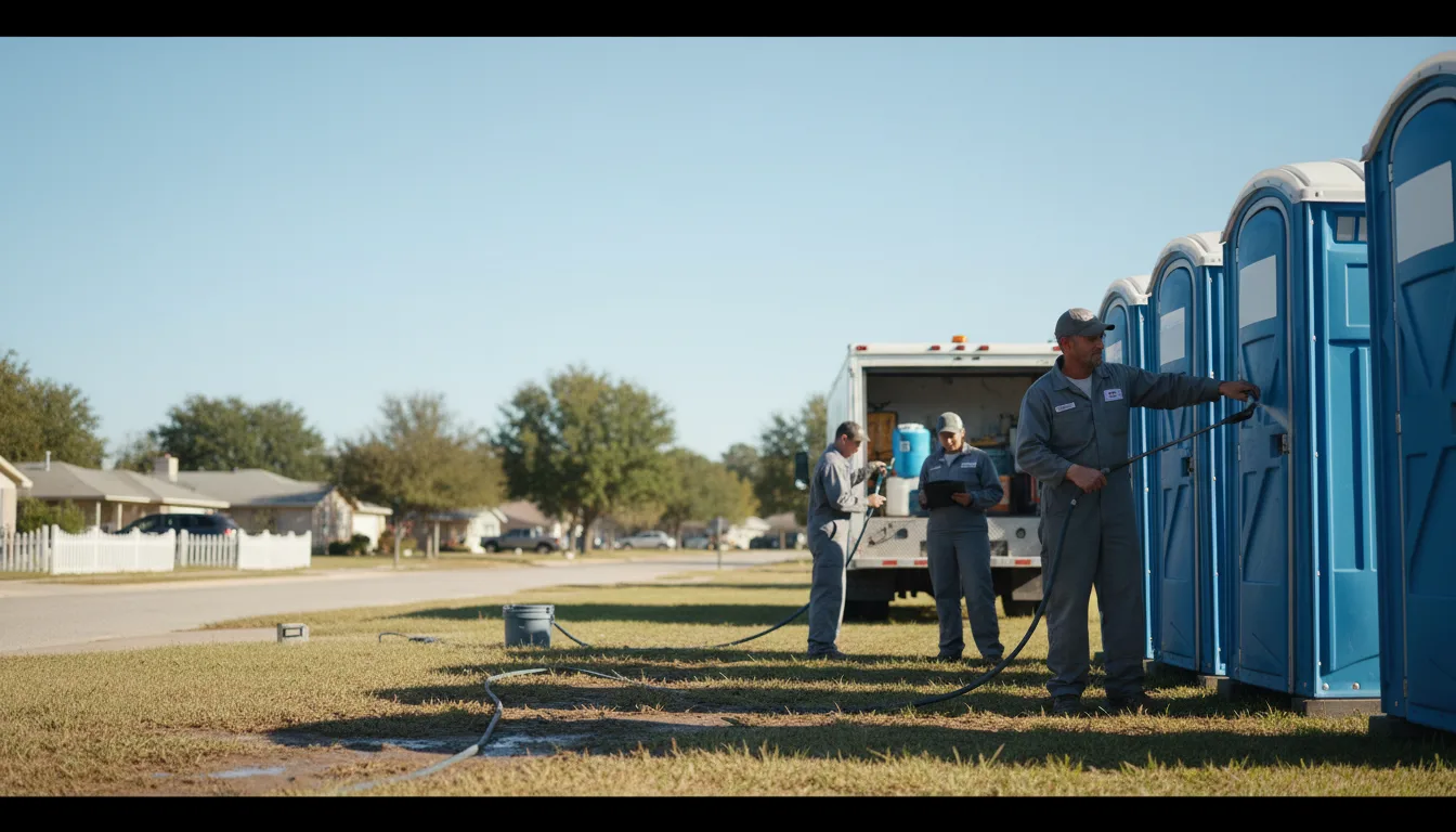 Long-Term Portable Toilet Rental in Caroline, WI near me